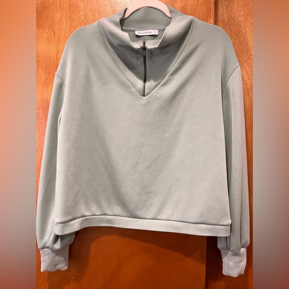 See And Be Seen Sweaters - Sage Green Pullover Sweater